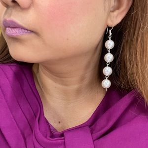 FOR BUNDLES ONLY 925 stamped earhook linear drop earrings